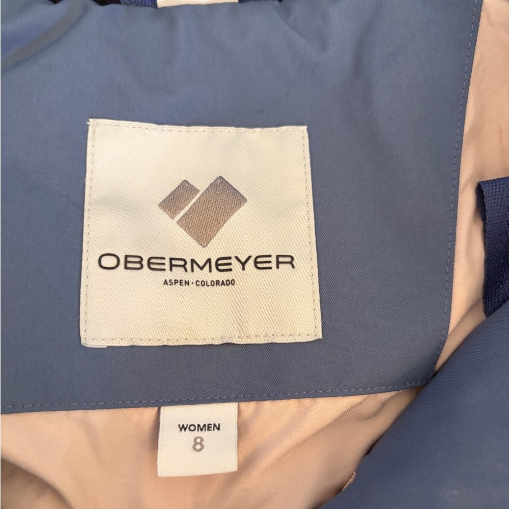 Obermeyer Thermore Ski Coat Size 8 Aspen Insulated Snow Powder Colorado Downhill - Picture 3 of 16